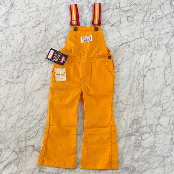 Levi's Other - Deadstock NWT Little Levi's Kids Overalls Sz 5T retro 1970s